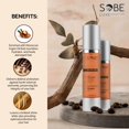 thumbnail image 4 of Máscara de alargamiento profesional radiante - Máscara de pestañas de fibra para longitud y volumen extremos - Fórmula de cera natural sin crueldad - Cepillo de silicona a prueba de manchas - (0.43 oz, 4 of 5
