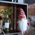 thumbnail image 3 of Handmade Christmas Gnome Decoration Santa Swedish Figurines (Red), 3 of 7