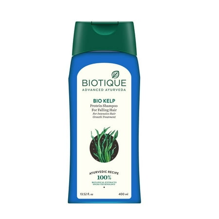 Biotique Bio Kelp Fresh Growth Protein Shampoo, (Best Shampoo For Hair Growth In India)