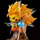 thumbnail image 2 of Anime Dragon Ball Super Saiyan Pokemon Pikachu Cos Naruto Guku Vegeta Gk Statue Pokemon Action Figure Christmas Gift For KidsNO BOX Gao Jinjia LED, 2 of 2