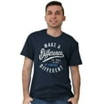 thumbnail image 4 of Make a Difference Autism Awareness Men's Graphic T Shirt Tees Brisco Brands S, 4 of 4