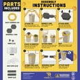 thumbnail image 6 of Rinnetraps Dizzy Dunker Indoor & Outdoor Professional Grade Bucket Lid Large Mouse Trap, Rodent Control, 6 of 6
