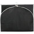 thumbnail image 7 of WuPing 24" x 40" Suit Bag, 5 Pcs Black Garment Bags for Hanging Clothes Storage Suits,T-shirts, Jackets and Coats (Excluding Shoe Storage Bag), 7 of 7