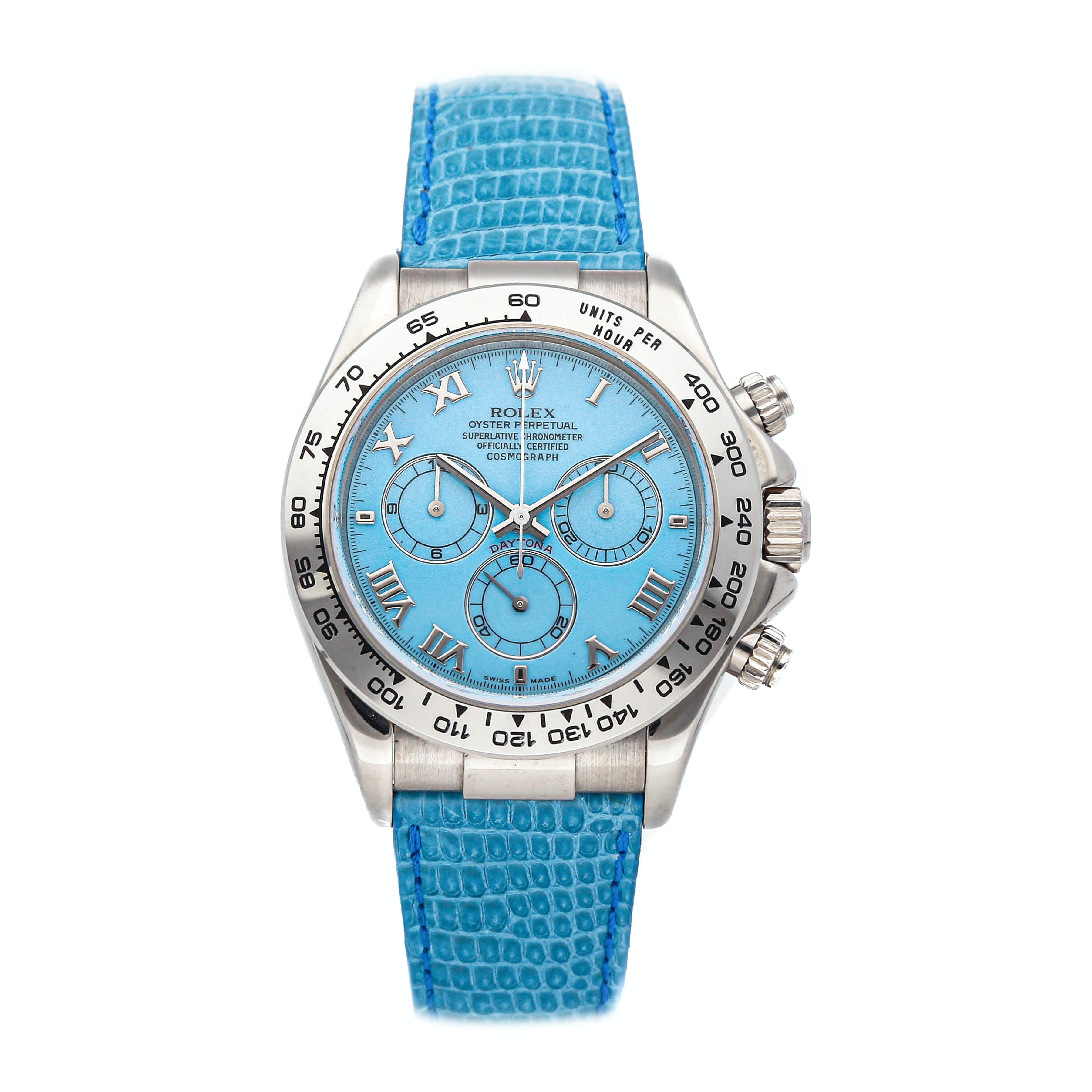 rolex daytona turquoise