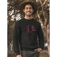 thumbnail image 2 of You've Been Warned! Sweatshirt Men -Image by Shutterstock, Male Medium, 2 of 4