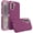 Purple, variant on Asuwish Compatible with Samsung Galaxy S22 5G Phone Case Hybrid Rugged Shockproof Hard Protective Drop Proof Full Body Heavy Duty Mobile Cell Cover for S 22 22S 4G G5 6.1 inch Women Men Purple