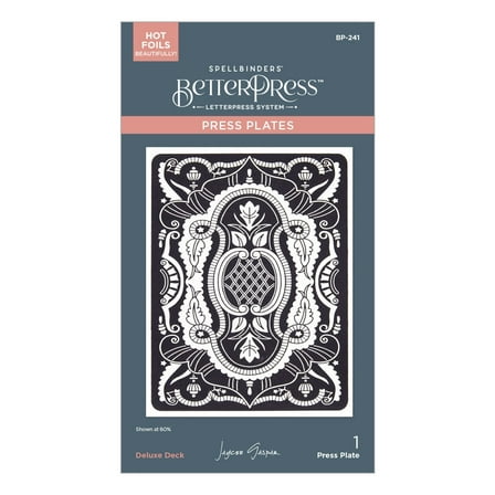 Spellbinders Better Press Plates By Jaycee Gaspar-Deluxe Deck