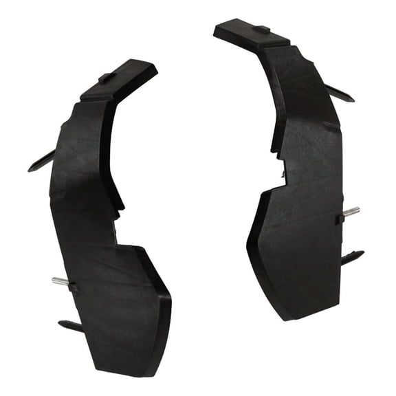 HUASHENGASP 2pcs Bumper Mounting Face Bar Retainer Bracket Brace Set Front Left Driver and Right Passenger Side Plastic Fiberglass for Dodge for Challenger 2015-2021 16561647 68375013AA