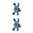 thumbnail image 1 of Monstrate Soporte para teléfono móvil para bicicleta, soporte ajustable para teléfono móvil para bicicleta, soporte portátil para Azul para manillar 2Conjunto, 1 of 6