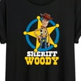 thumbnail image 3 of Toy Story - Sheriff Woody - Women's Oversized T-Shirt, 3 of 5