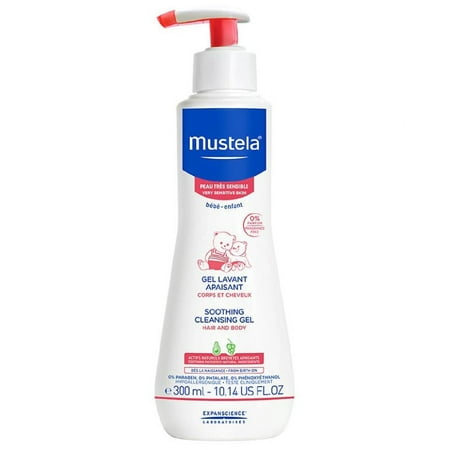 UPC: 3504105029937 | Soothing Cleansing Gel Hair and Body by Mustela for Kids – 10.14 oz Gel