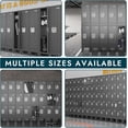 thumbnail image 6 of Metal Lockers - 66" Height Steel Lockers for Employees with 5 Door Storage Locker with Card Slot for Employees Gym School Home Office Garage - Assembly Required, 6 of 7