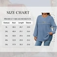 thumbnail image 7 of LANREMON Women's Plus Size Crewneck Long Sleeve Tops Casual Lightweight Fall Pullover Tunic Sweaters Shirts, 7 of 7
