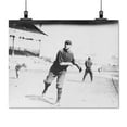 thumbnail image 2 of Print: William Lawrence James, Boston Nl Baseball Player, Throwing Ball On, 2 of 4
