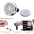 thumbnail image 4 of unbranded Difusor De Aceite Clip Para Auto En Inoxidable 316 Con Almohadillas Recambiables Múltiples, 4 of 8