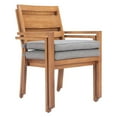 thumbnail image 3 of Rader Dining Chair Natural Dining Chair, Modern Style, Removable and washable cushion cover, Aluminum, Outdoor Dining, 3 of 13