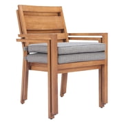 Rader Dining Chair Natural Dining Chair, Modern Style, Removable and washable cushion cover, Aluminum, Outdoor Dining