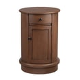 thumbnail image 5 of Bexley Traditional Round Storage Side Table 26" x 18", 5 of 6