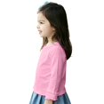 thumbnail image 6 of LNMQLPDBS Y2k Tees Girls Bell Sleeve Top 4t Girl Tops Girls Green Shirt Girls Long Sleeve Shirts Size 6 Girls 10-12 Girls 8-10 Clothes, Pink 12-18 Months, 6 of 6