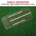 thumbnail image 3 of Golf Swing Putting Practice Mirror Small Posture Correction Mirror Portable Motion Corrector Light Golf Practicer with 6 Spikes for Golf Training Outdoor, 3 of 9