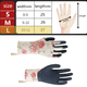 thumbnail image 3 of 1 par de guantes de jardinería estampados, trabajo de jardín, excavación de suelo, plantación de rosas, 3 of 6