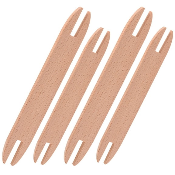 4Pcs Wooden Weaving Shuttles DIY Knitting Tools Knitting Sweater Shuttles DIY Supply