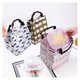 thumbnail image 2 of Cesta de almuerzo con aislamiento de algodón, bolsa térmica suave, bolsa de almuerzo con aislamiento reutilizable, bolsa de almuerzo para niños y mujeres (estampado de erizo), 2 of 5