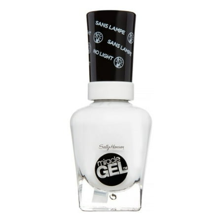Sally Hansen Miracle Gel Nail Polish Get Mod 450 White Walmart Com