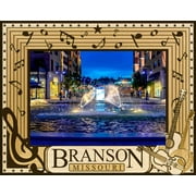 Branson Missouri Laser Engraved Wood Picture Frame (5 x 7)