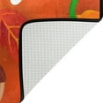 thumbnail image 5 of SKYSONIC 72x48in Happy Thanksgiving Autumn Area Rug, Maple Leaf Fall Non-Slip Floor Carpet for Indoor Living Dining Room and Bedroom Area, 5 of 7