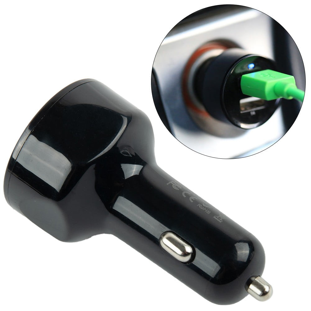 Chargeur Allume-cigare 4 Ports USB - Technologie IC Intelligente, Charge Rapide Pour Smartphone, Tablette, Appareils GPS