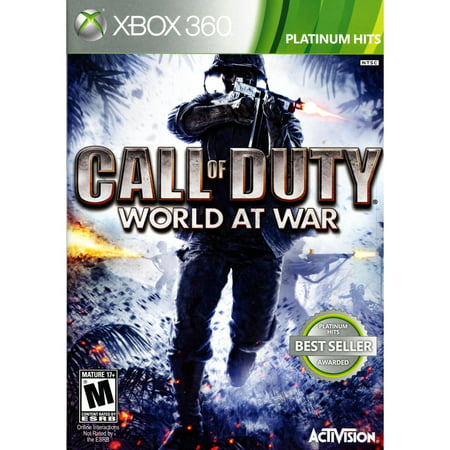Video Games ETC! Call of Duty World At War Backwards Compatible, Activision, Xbox, 360, (Best War Games On Google Play)