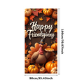 thumbnail image 3 of Decorative Design Thanksgiving Banner Autumn Theme Happy Friendsgiving for Holiday Celebration Indoor Decoration Party Event, 3 of 8