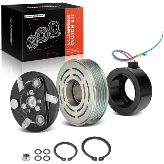 A-Premium A/C Compressor Clutch Kit Compatible with Honda Civic 1.7L 2001-2005