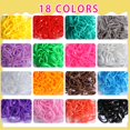 thumbnail image 4 of Hair Accessories YGDZ, cintas elásticas para el cabello, 1753 unidades, con caja, 4 of 8