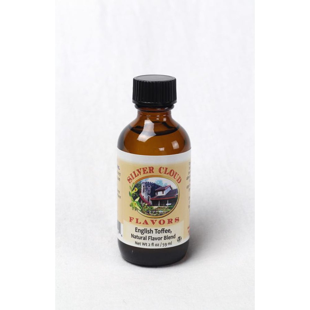 English Toffee Type Extract, Natural Flavor Blend 2 fl. oz. glass