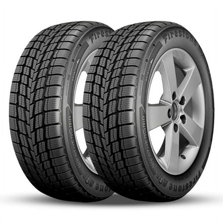 2 Firestone Weathergrip 225/60R16 98V 640AA ALL WEATHER Tires 65K Mile Warranty FS011525 / 225/60/16 / 2256016