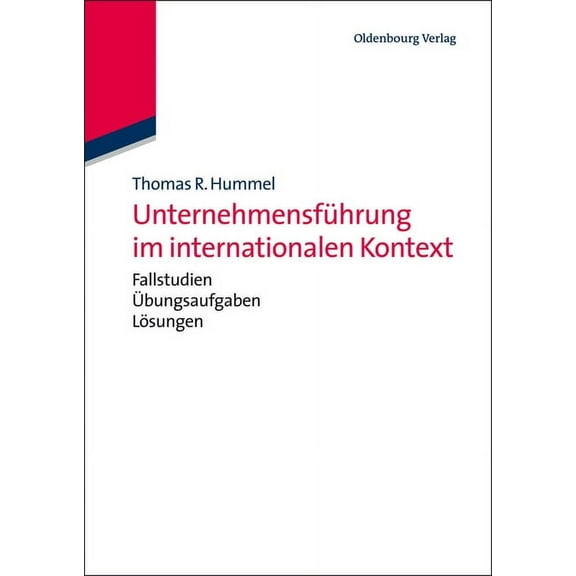 UnternehmensfÃ¼hrung im internationalen Kontext, (Paperback)