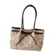 thumbnail image 2 of Bolso de hombro para mujer, moderno, portátil, para llevar debajo del brazo, ideal para ir al trabajo, vacaciones o fiestas. Beige, 2 of 9