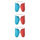 thumbnail image 3 of Moyic Grip Cover Silicone Anti-slip Game Controller Protector Reemplazo para Switch Pro, Blue Red, Red Blue Random Type1 NO1, 3 of 6