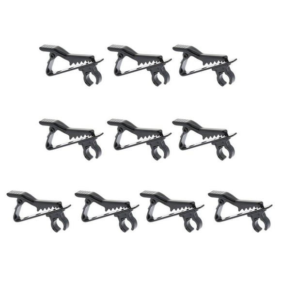 Clip de solapa para micrófono Yuyangstore 10 piezas