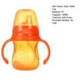 thumbnail image 7 of rygai 180ML Baby Water Cup Anti-choking Dustproof Good Sealing Built-in Gravity Ball with Handle Drink Water Anti-leakage Rounded Handle Kids Bottle Sippy Cup for Daily Use,Orange, 7 of 7