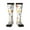 3 Black, variant on Cartoon Monkey Pattern Women’s Knee High Crew Socks,Trouser Socks Comfortable, Breathable, Moisture-Wicking and Soft