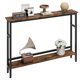 thumbnail image 2 of Mesa Estrecha de Sofá de 5.9", Consola de 2 Niveles con Estante Ajustable, Mesa Delgada para Detrás del Sofá, 2 of 8