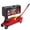 Red, variant on JACK BOSS Hydraulic Low Profile Aluminum and Steel Racing Floor Jack with Dual Piston Quick Lift Pump, 1.5 Ton (3,000 lb) Capacity, Blue
