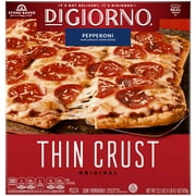 DiGiorno Pepperoni, Thin Crust Pizza, 22.1 oz (Frozen)