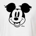 thumbnail image 3 of Disney - Mickey & Friends - Mickey Mouse - Glitch - Juniors Cropped Cotton Blend T-Shirt, 3 of 5