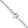 thumbnail image 2 of Auriga Fine Jewelry 925 Sterling Silver Rh-plated 1.1 mm Box Chain Necklace for Women 24", 2 of 6