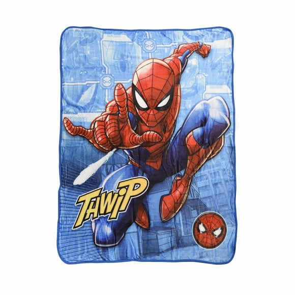 Spider-Man Micro Plush Throw, 50" x 60”, polyester