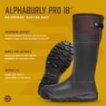 thumbnail image 3 of Botas de caza LaCrosse Alphaburly Pro 18 impermeables para hombre, 3 of 6